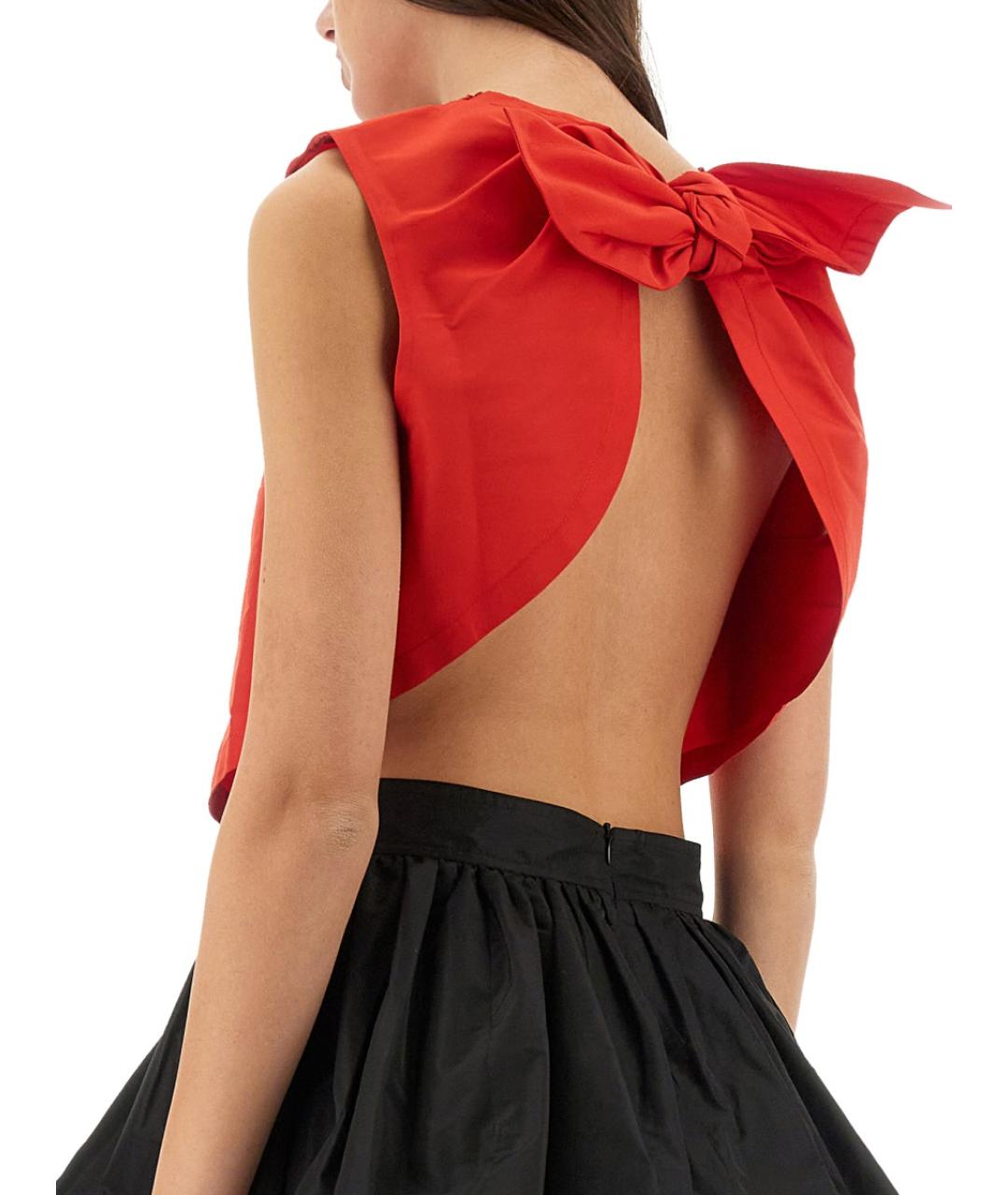 PATOU Красная полиэстеровая блузы, фото 5