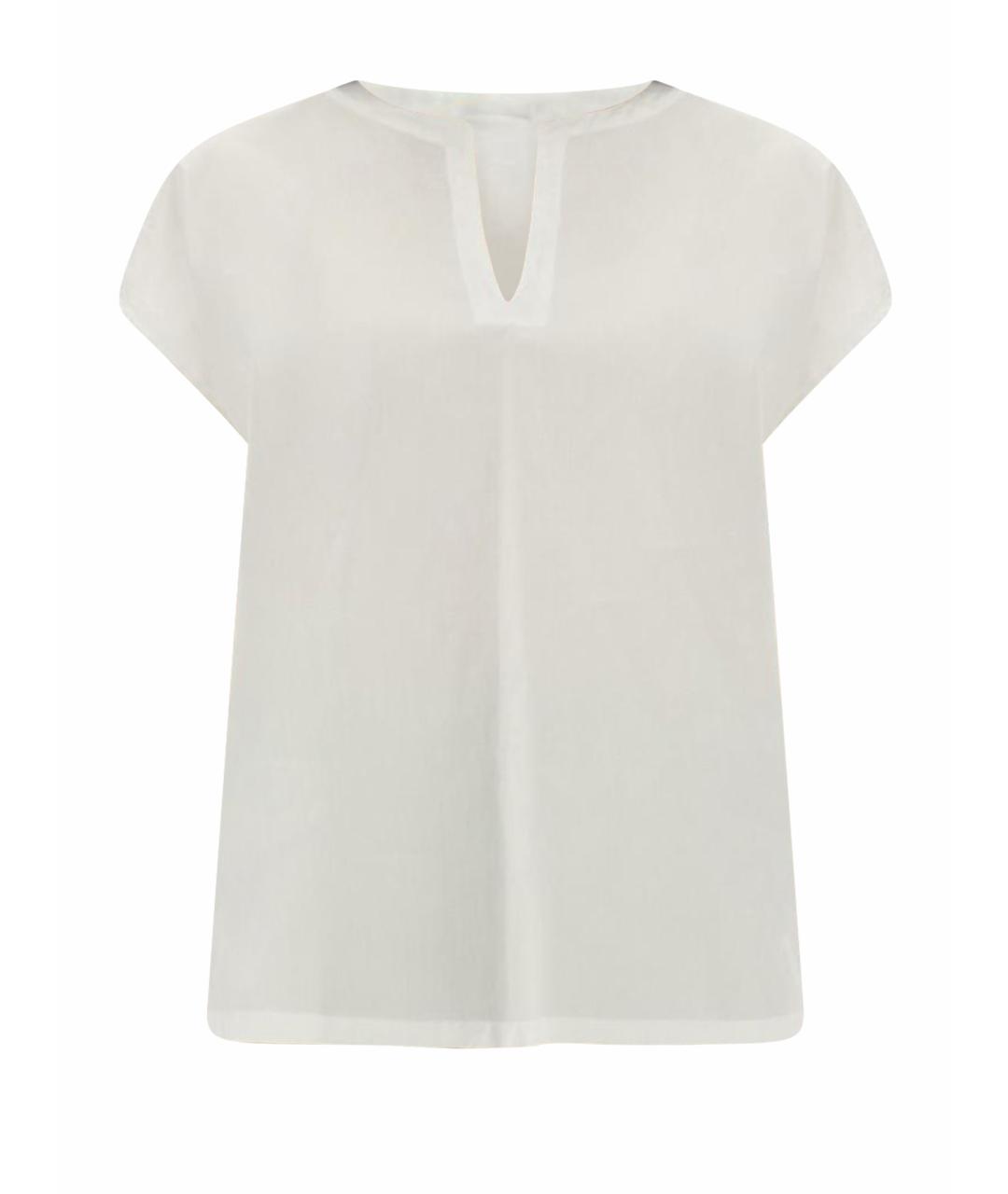 ASPESI Белая хлопковая блузы, фото 1
