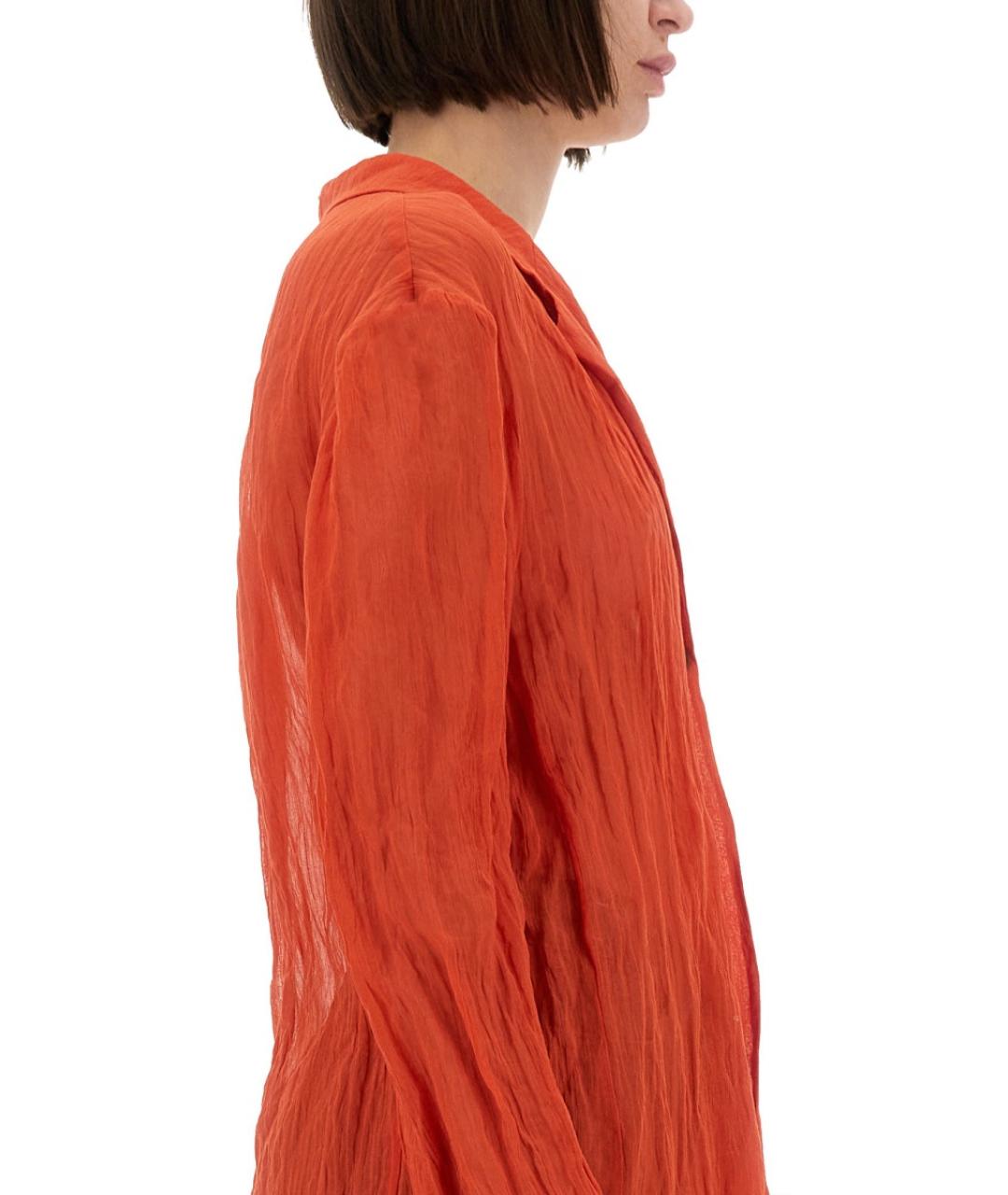 ALYSI Красная хлопковая рубашка, фото 4