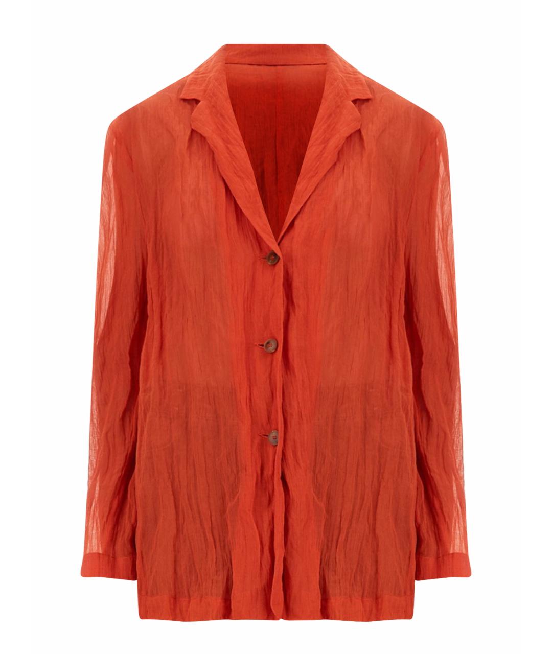 ALYSI Красная хлопковая рубашка, фото 1
