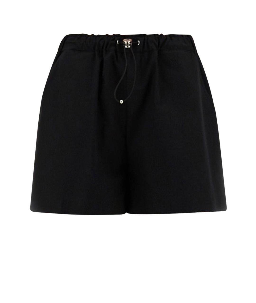 MOSCHINO JEANS Черные хлопковые шорты, фото 1