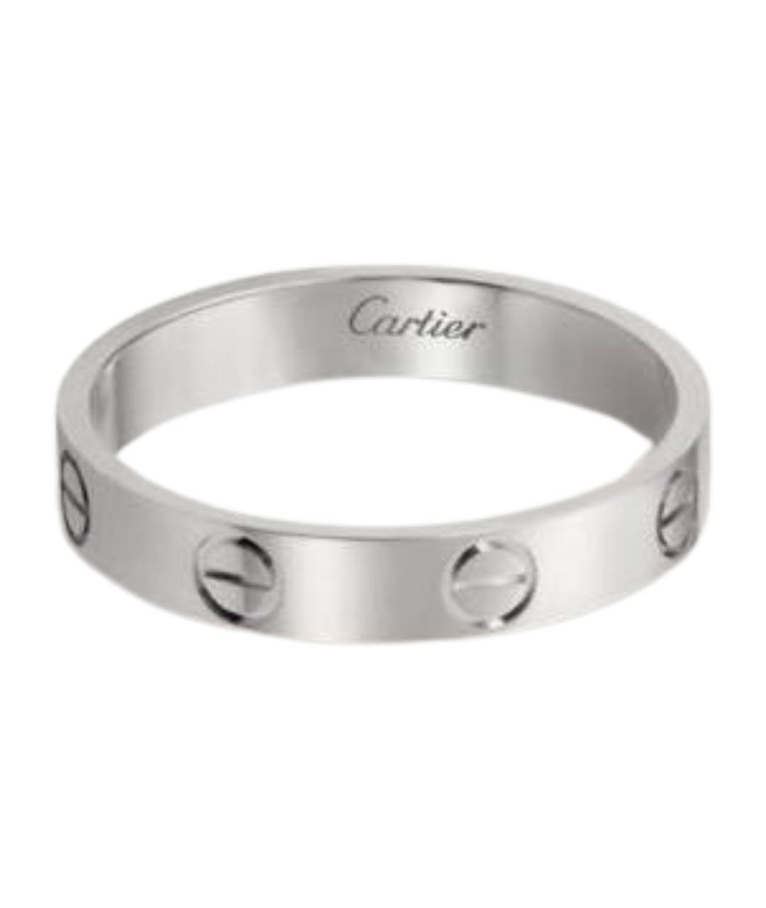 CARTIER Серебряное кольцо из белого золота, фото 1