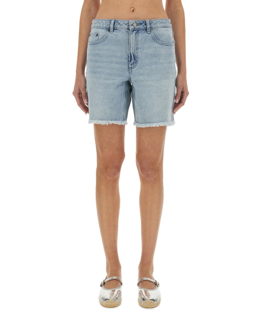 MICHAEL KORS Синие хлопковые шорты, фото 5