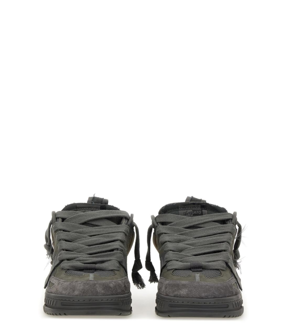 AXEL ARIGATO Серые низкие кроссовки / кеды, фото 4