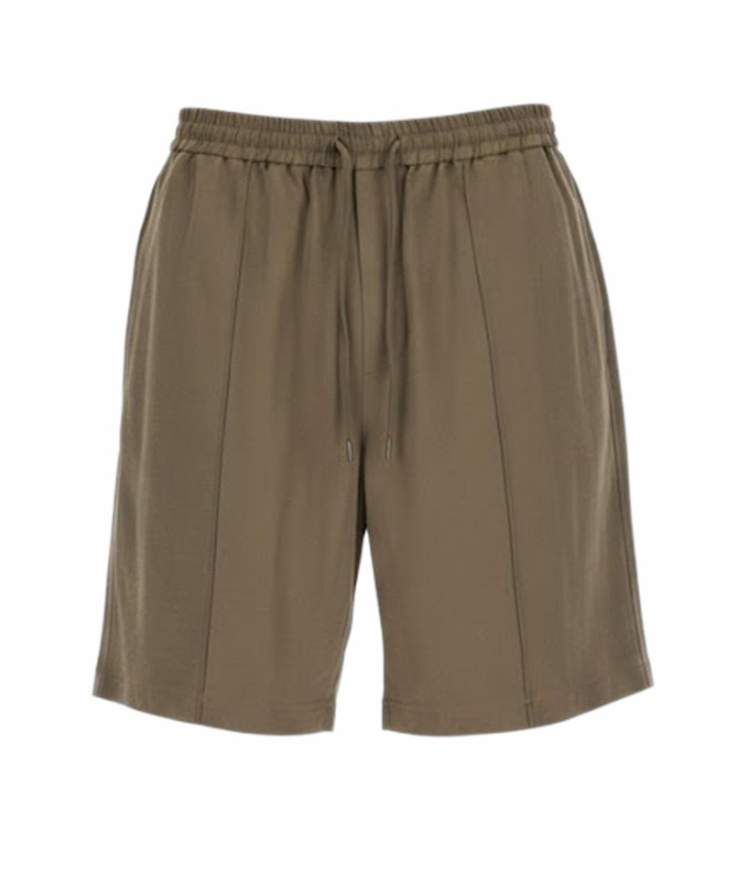 HELMUT LANG Зеленые шорты, фото 1