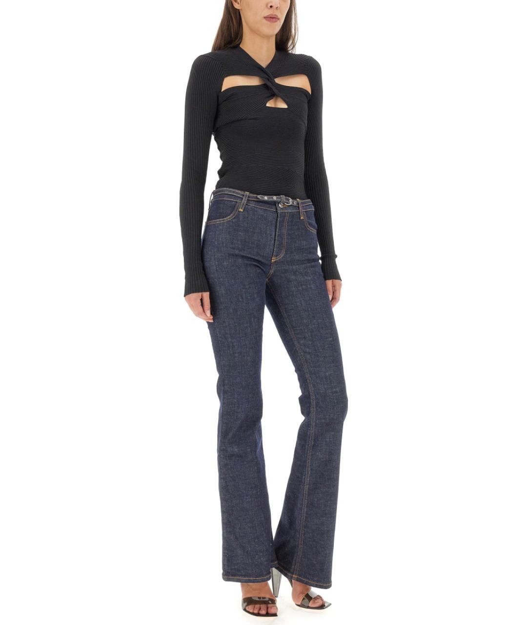 PHILOSOPHY DI LORENZO SERAFINI Черный вискозный джемпер / свитер, фото 2