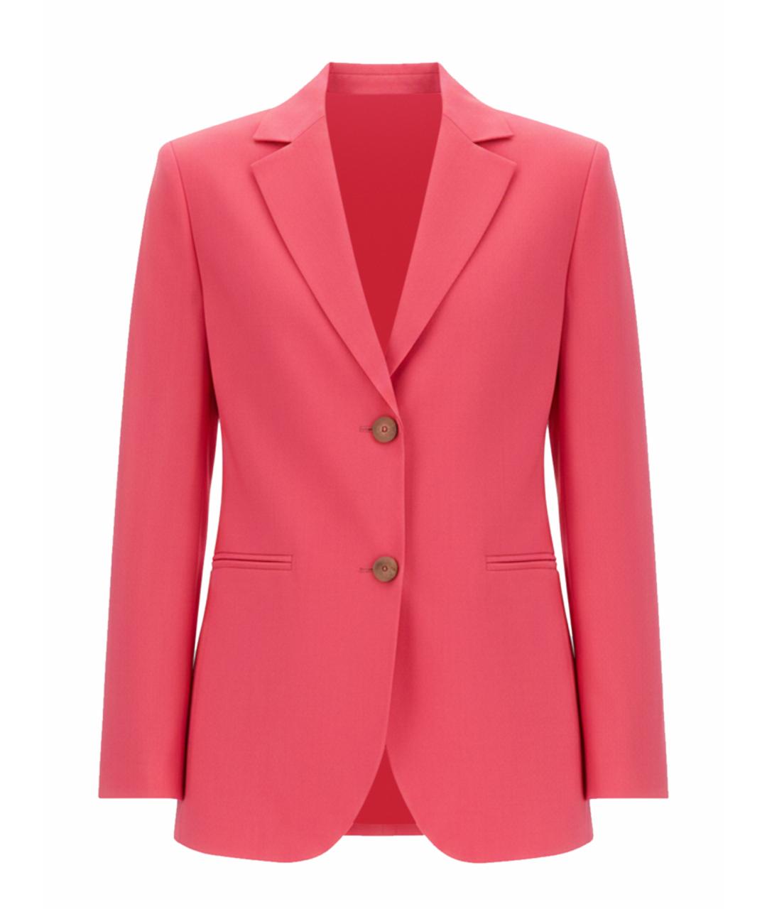 ALYSI Фуксия шерстяной жакет/пиджак, фото 1