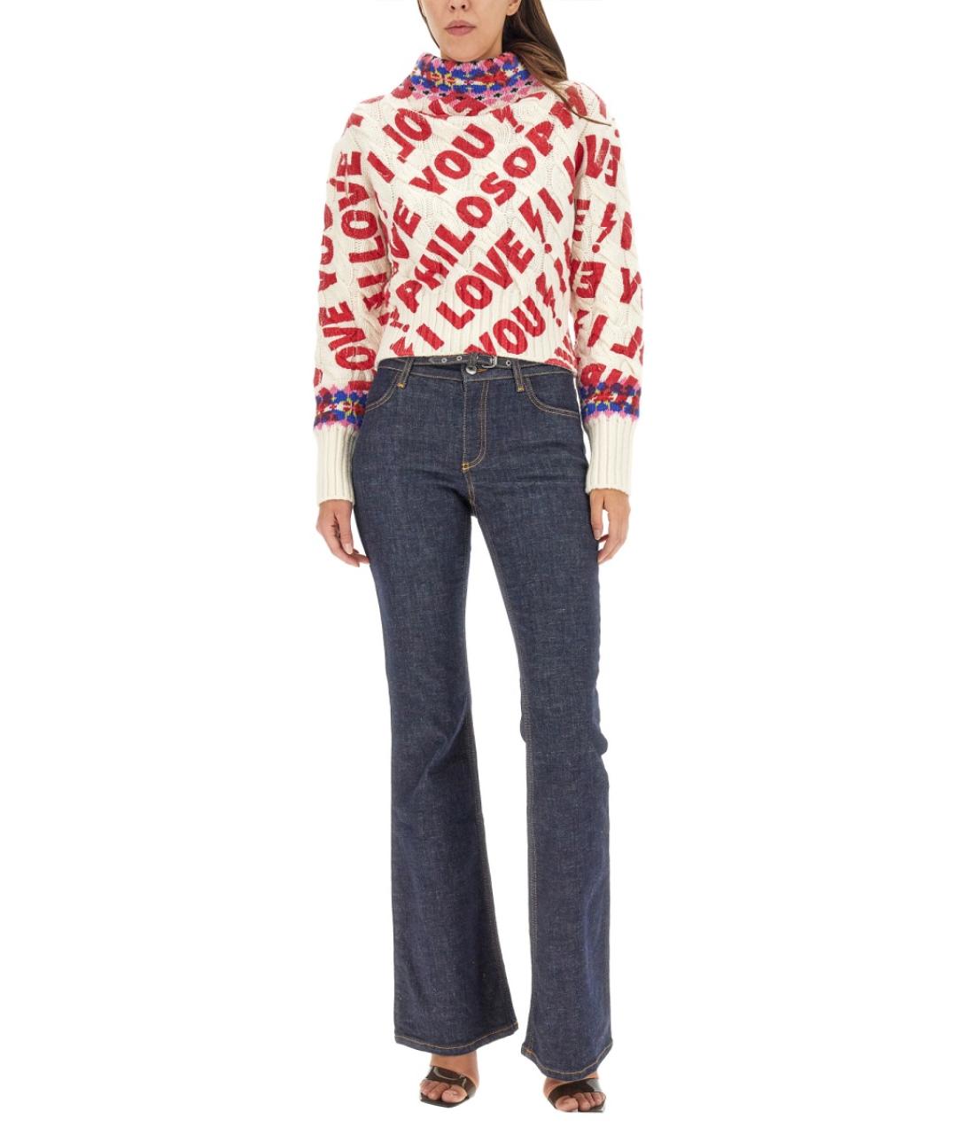 PHILOSOPHY DI LORENZO SERAFINI Мульти шерстяной джемпер / свитер, фото 2