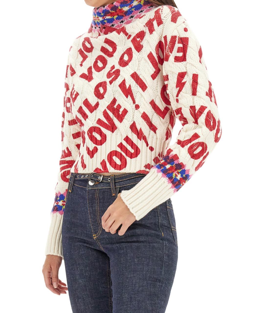 PHILOSOPHY DI LORENZO SERAFINI Мульти шерстяной джемпер / свитер, фото 4