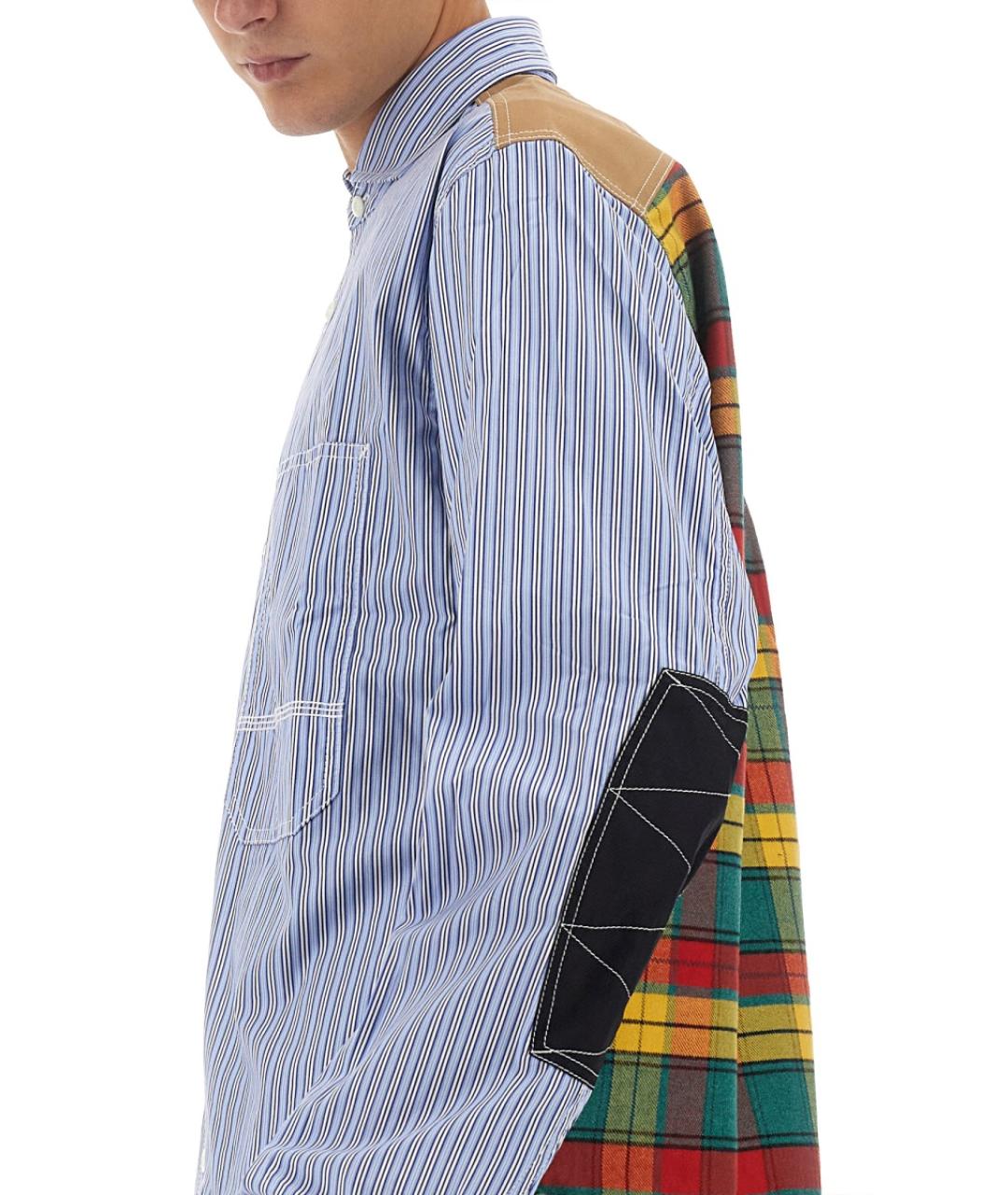 JUNYA WATANABE Мульти хлопковая кэжуал рубашка, фото 4