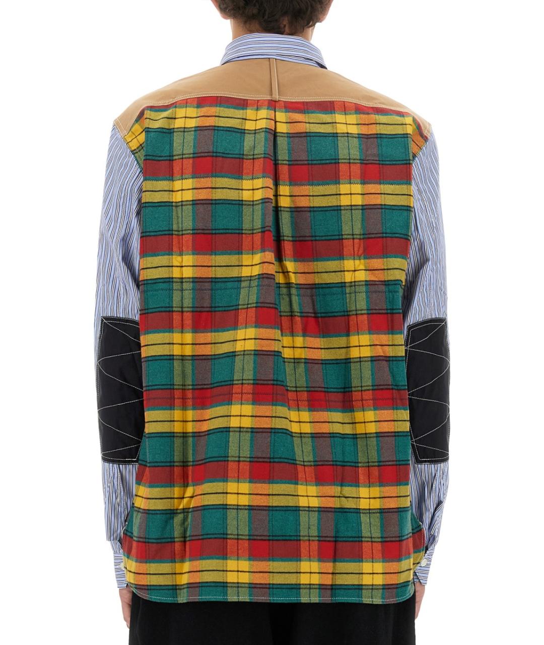 JUNYA WATANABE Мульти хлопковая кэжуал рубашка, фото 3