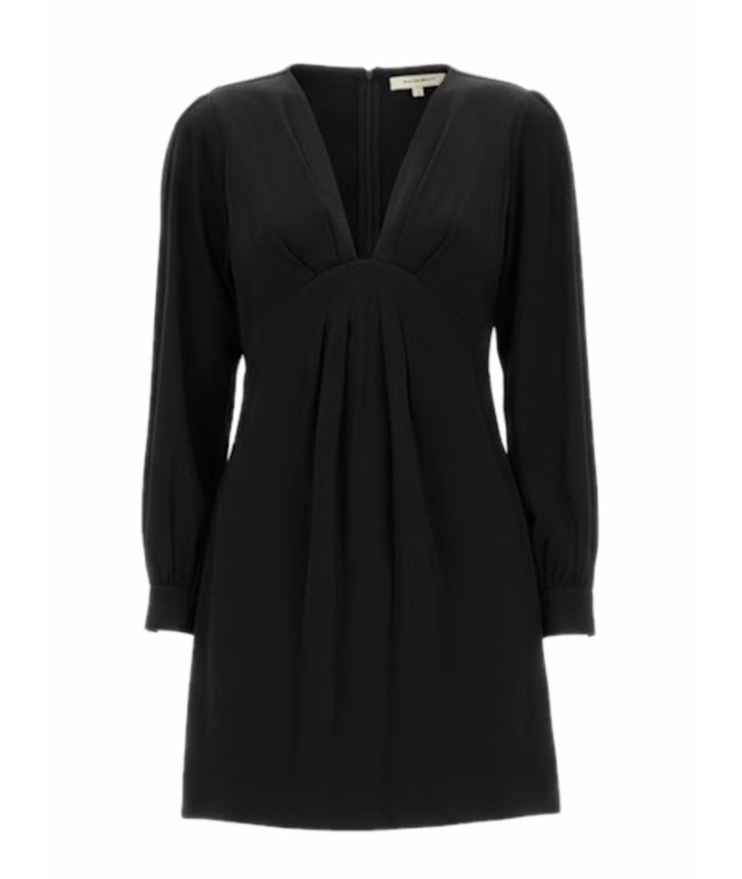 MICHAEL KORS Черное ацетатное повседневное платье, фото 1