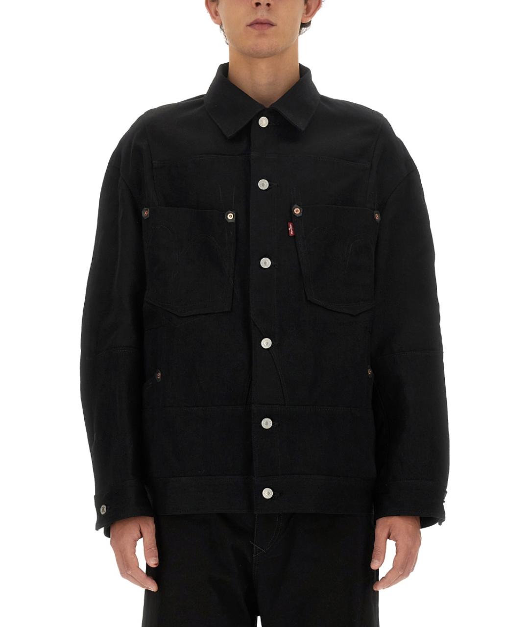 JUNYA WATANABE Черная шерстяная куртка, фото 5