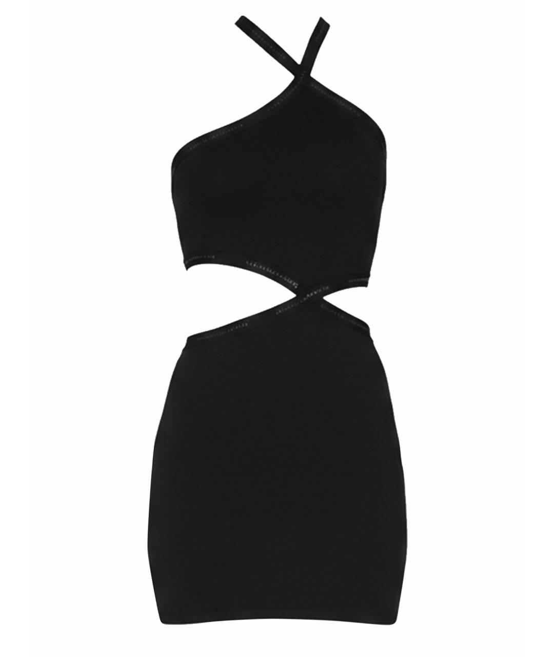 ALEXANDER WANG Черное вискозное повседневное платье, фото 5