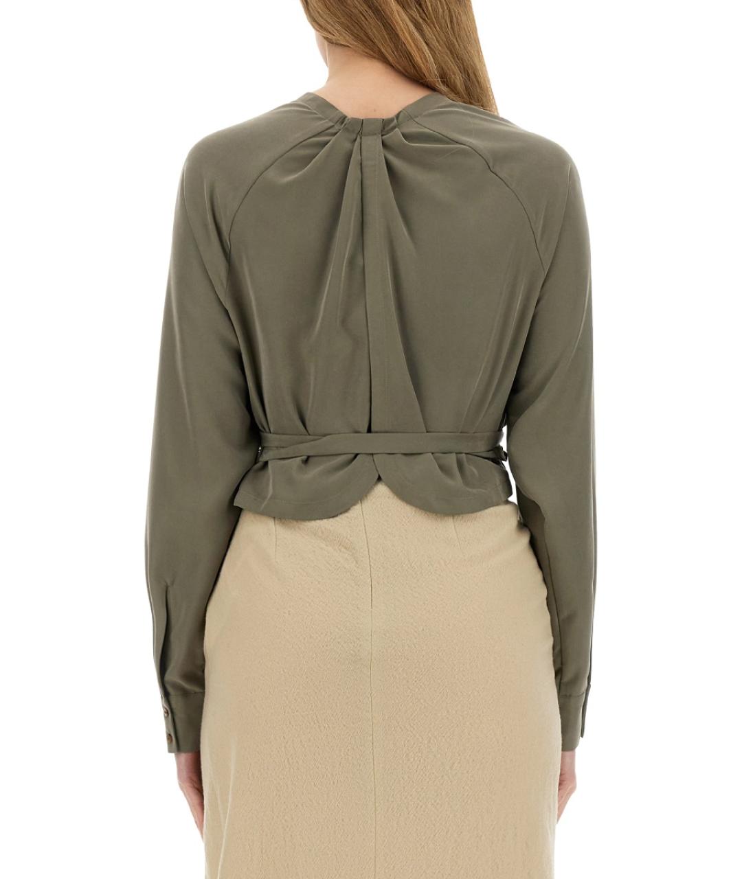 ALYSI Зеленая блузы, фото 3