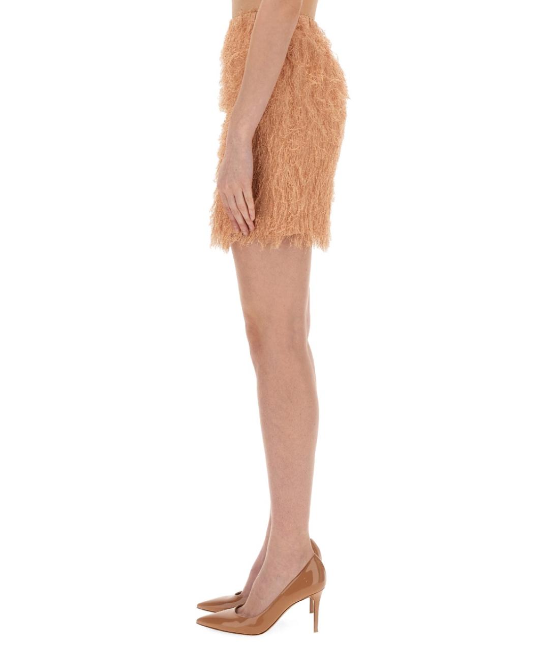 ALYSI Коралловая юбка мини, фото 3