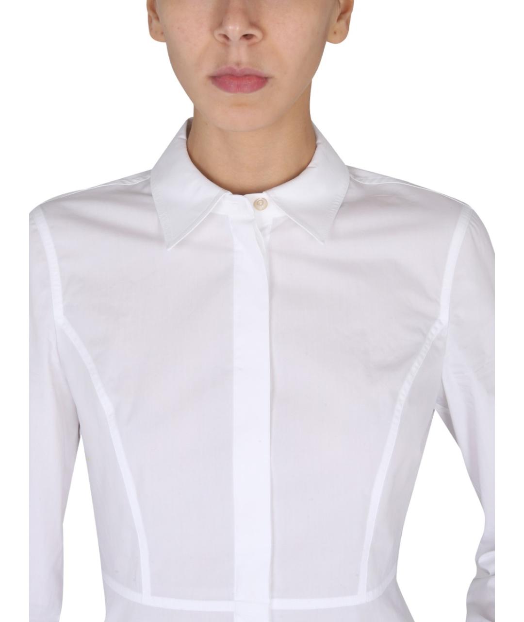 TORY BURCH Белая хлопковая рубашка, фото 4