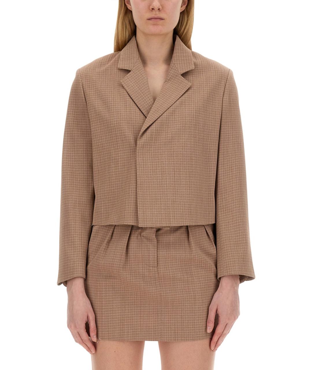 ALYSI Коричневый жакет/пиджак, фото 5