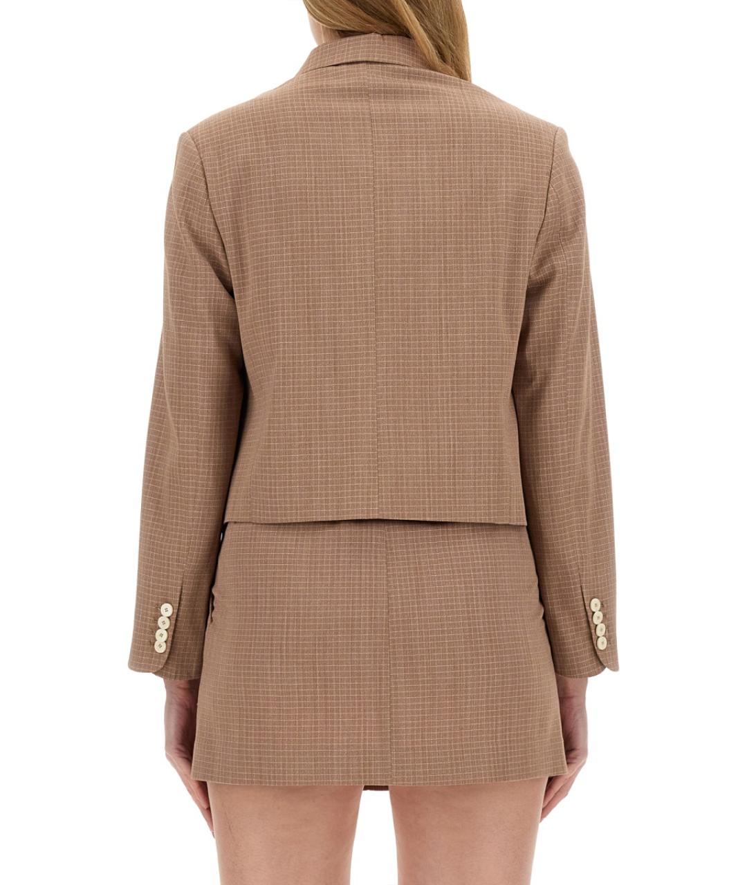 ALYSI Коричневый жакет/пиджак, фото 3