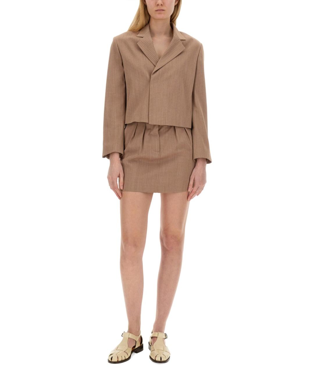 ALYSI Коричневый жакет/пиджак, фото 2