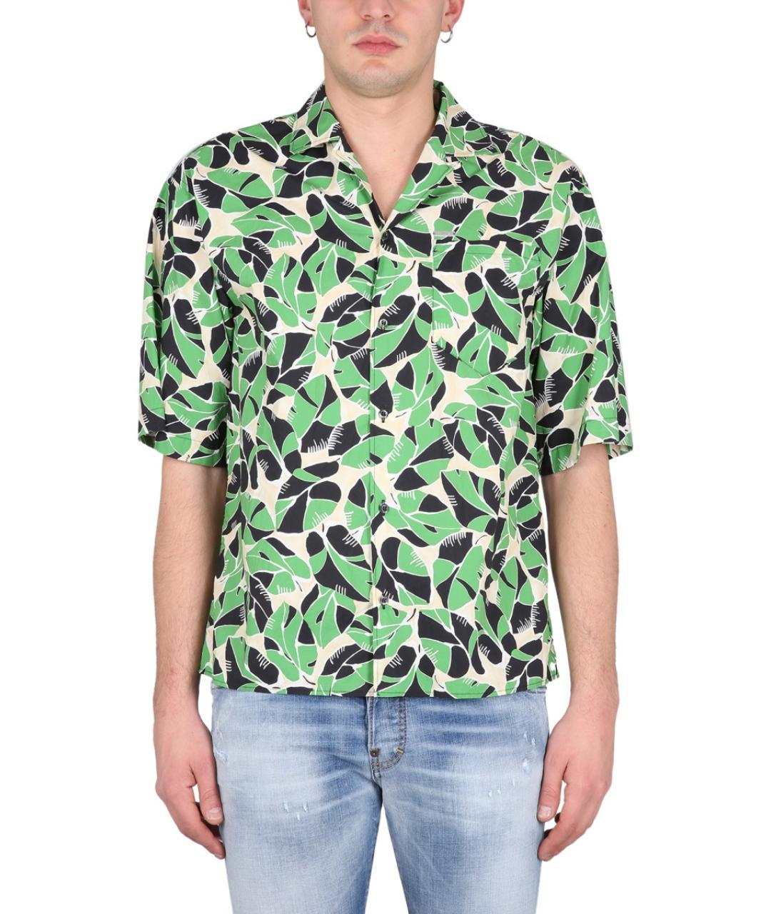 DSQUARED2 Мульти хлопковая кэжуал рубашка, фото 5