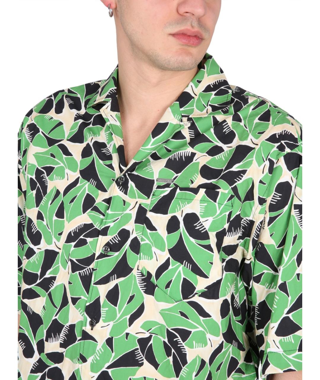 DSQUARED2 Мульти хлопковая кэжуал рубашка, фото 4