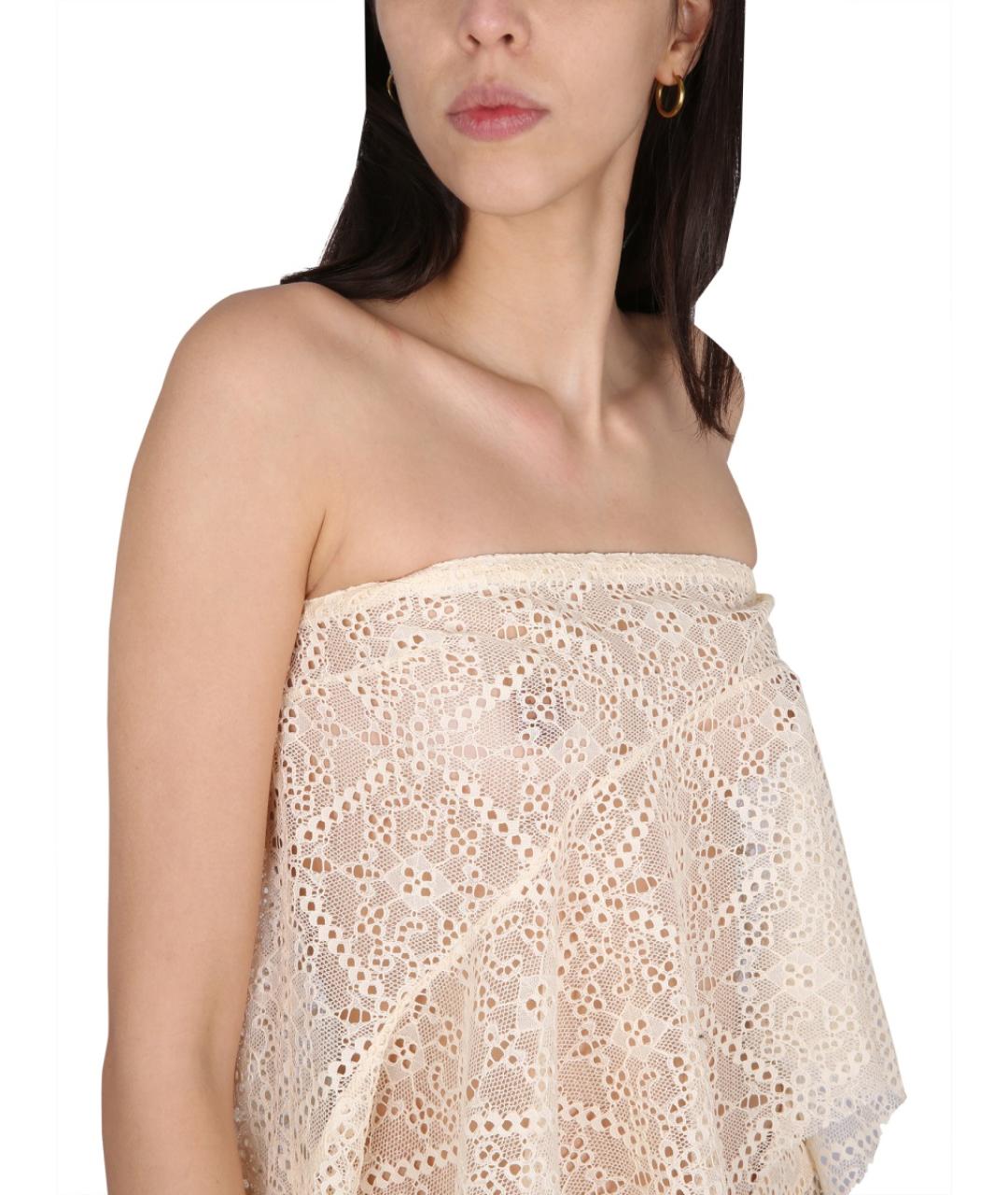 DSQUARED2 Розовая полиэстеровая майка, фото 4