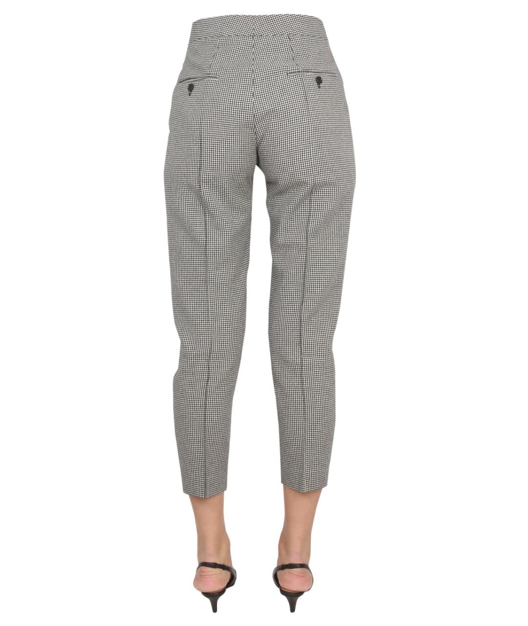 ISABEL MARANT Мульти вискозные прямые брюки, фото 4