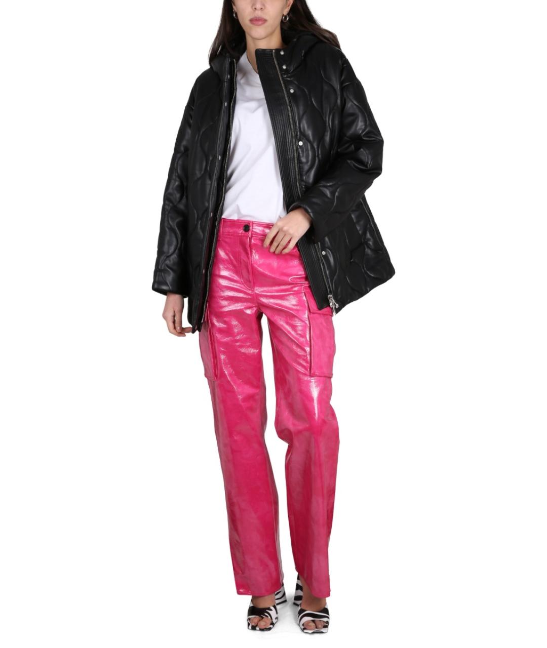 STAND Черная полиэстеровая куртка, фото 2