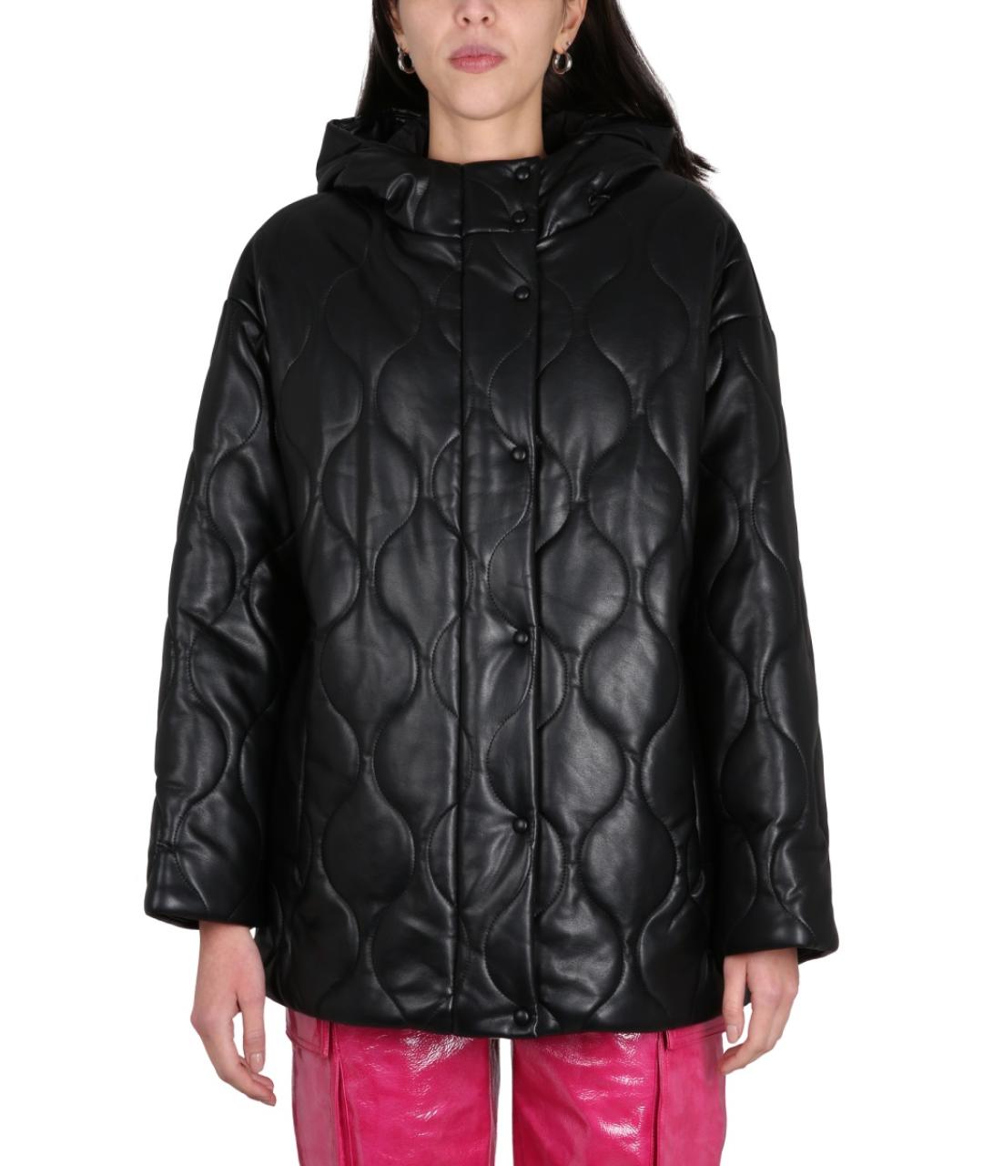 STAND Черная полиэстеровая куртка, фото 5