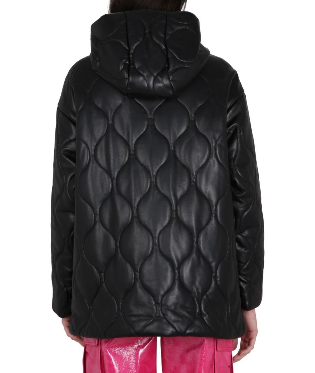 STAND Черная полиэстеровая куртка, фото 3