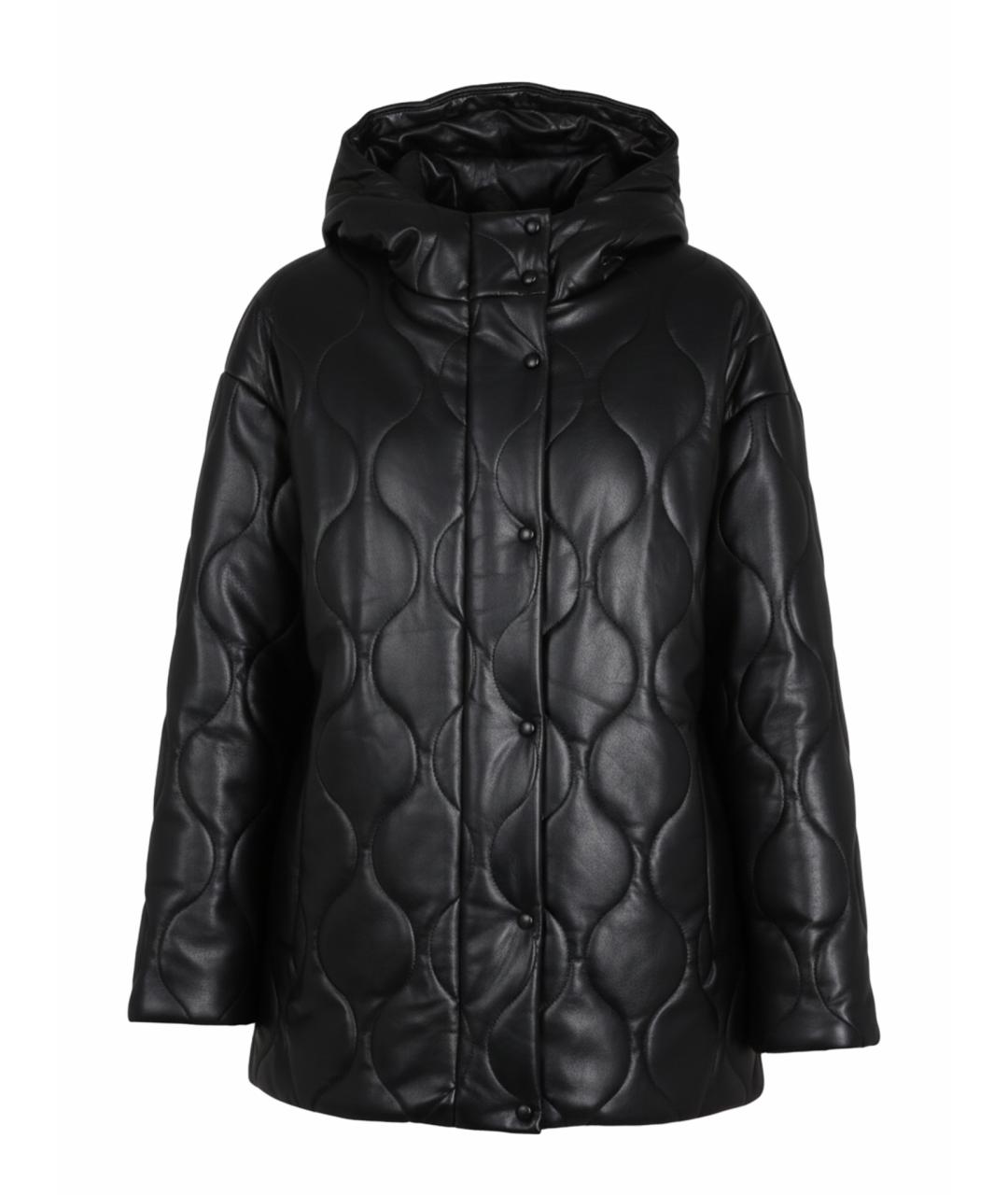 STAND Черная полиэстеровая куртка, фото 1