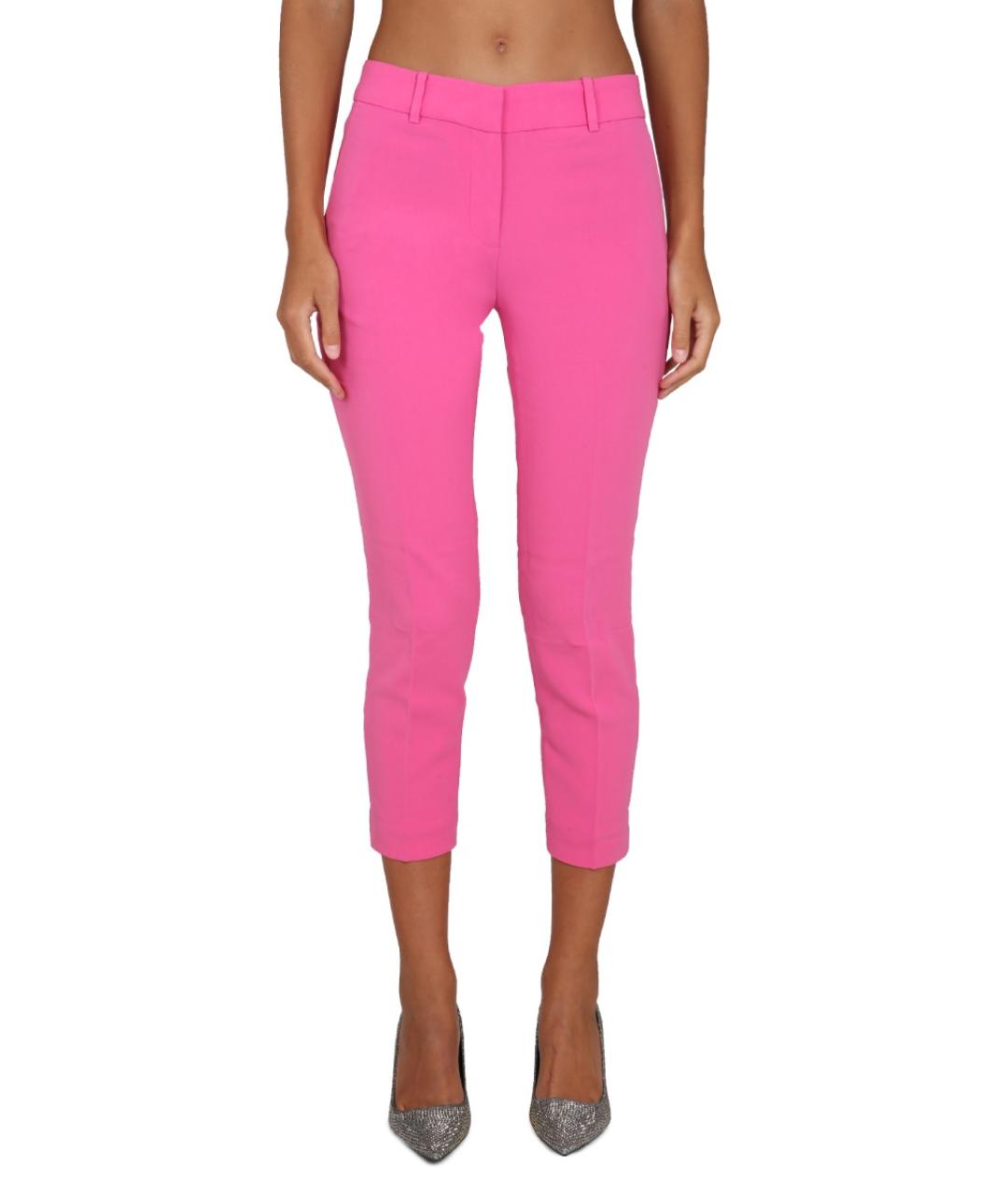 MICHAEL KORS Фуксия прямые брюки, фото 5