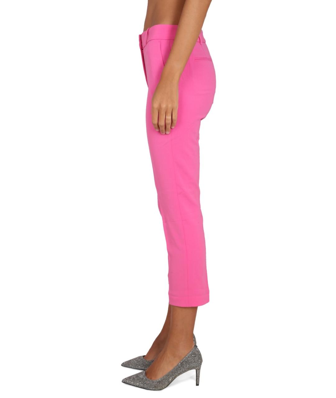 MICHAEL KORS Фуксия прямые брюки, фото 3