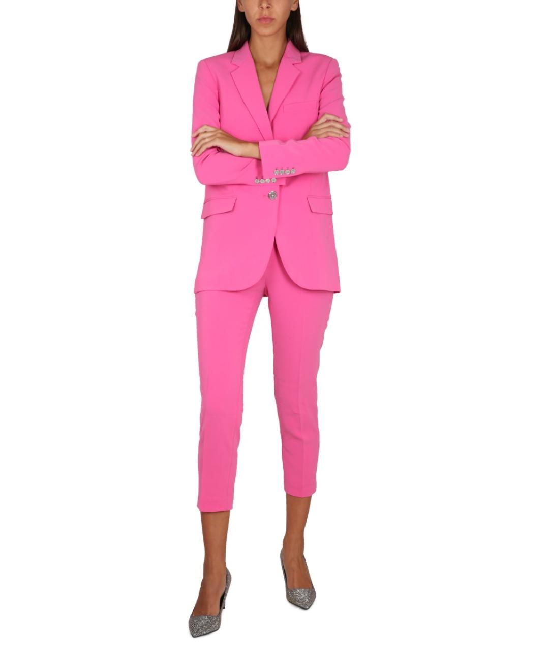 MICHAEL KORS Фуксия прямые брюки, фото 2