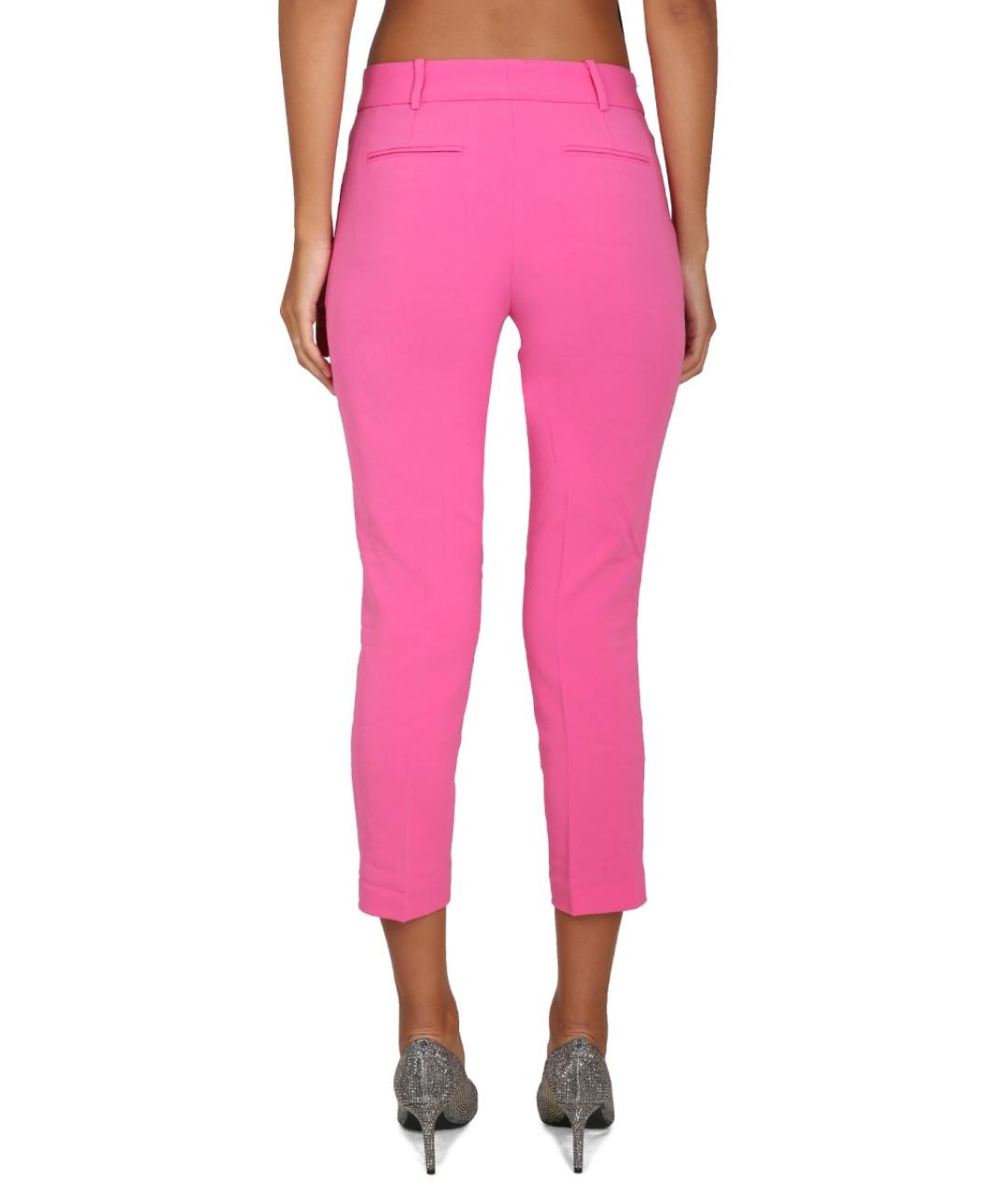 MICHAEL KORS Фуксия прямые брюки, фото 4