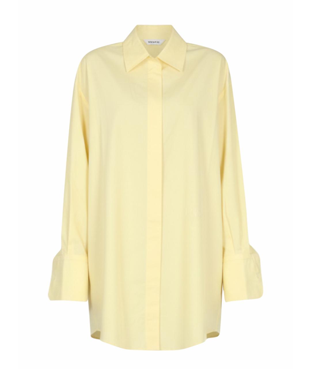 PATOU Желтое хлопковое повседневное платье, фото 1