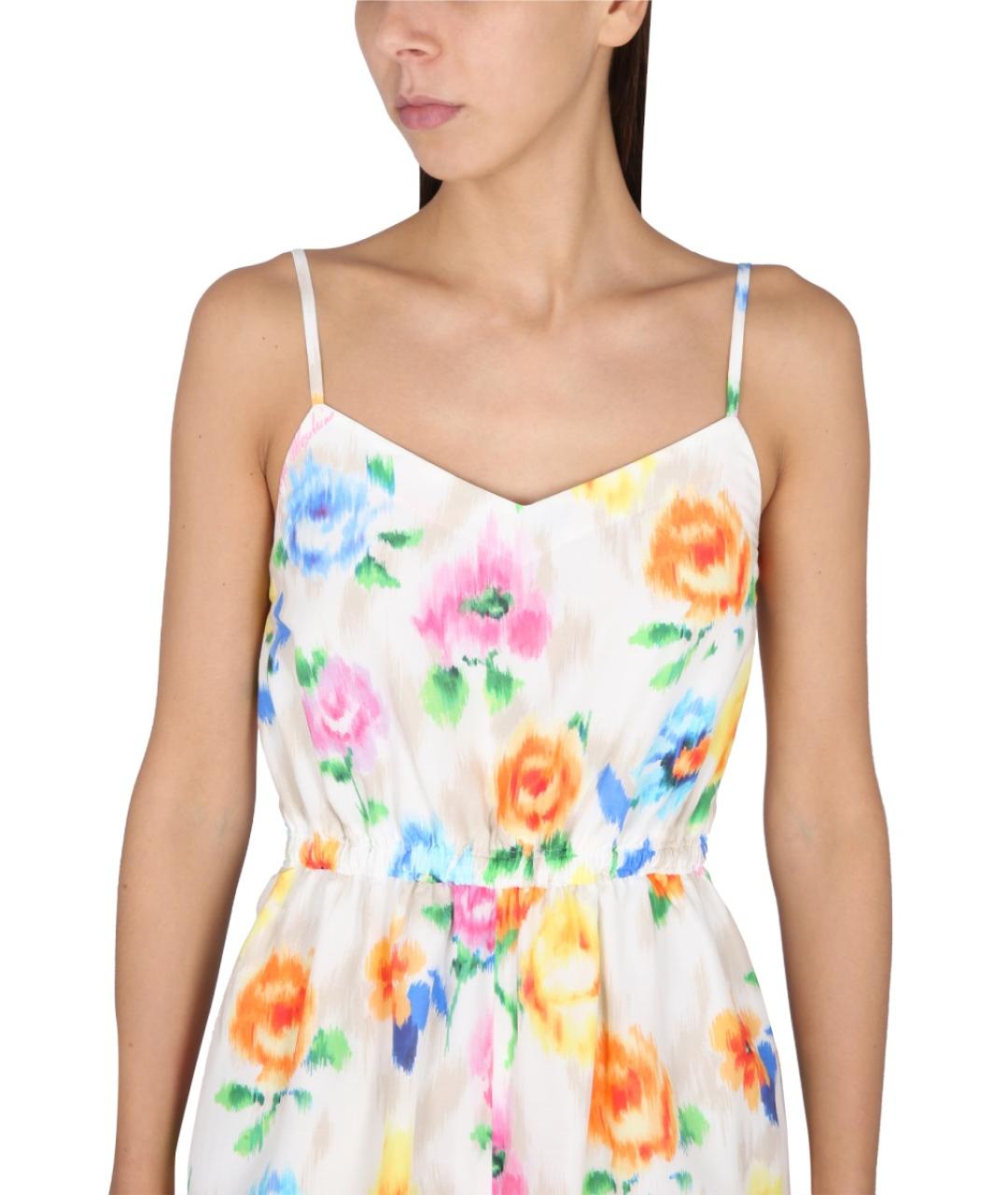 BOUTIQUE MOSCHINO Мульти хлопковый комбинезон, фото 4