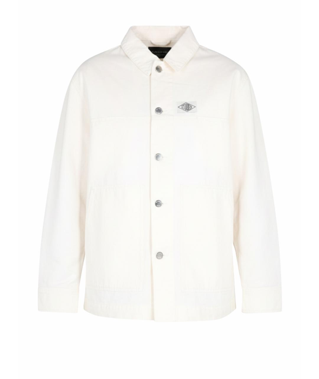 ETUDES Белая хлопковая куртка, фото 1