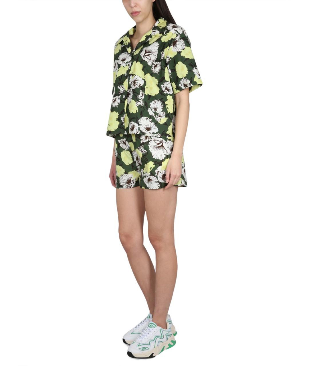 MSGM Мульти хлопковая рубашка, фото 2