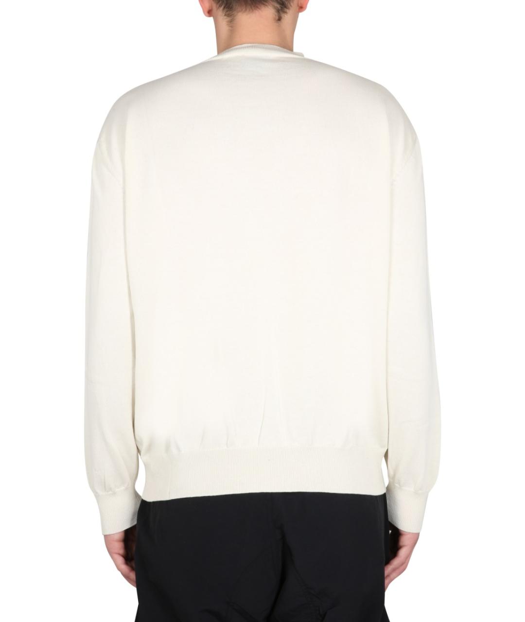 MARCELO BURLON Розовый хлопковый джемпер / свитер, фото 3