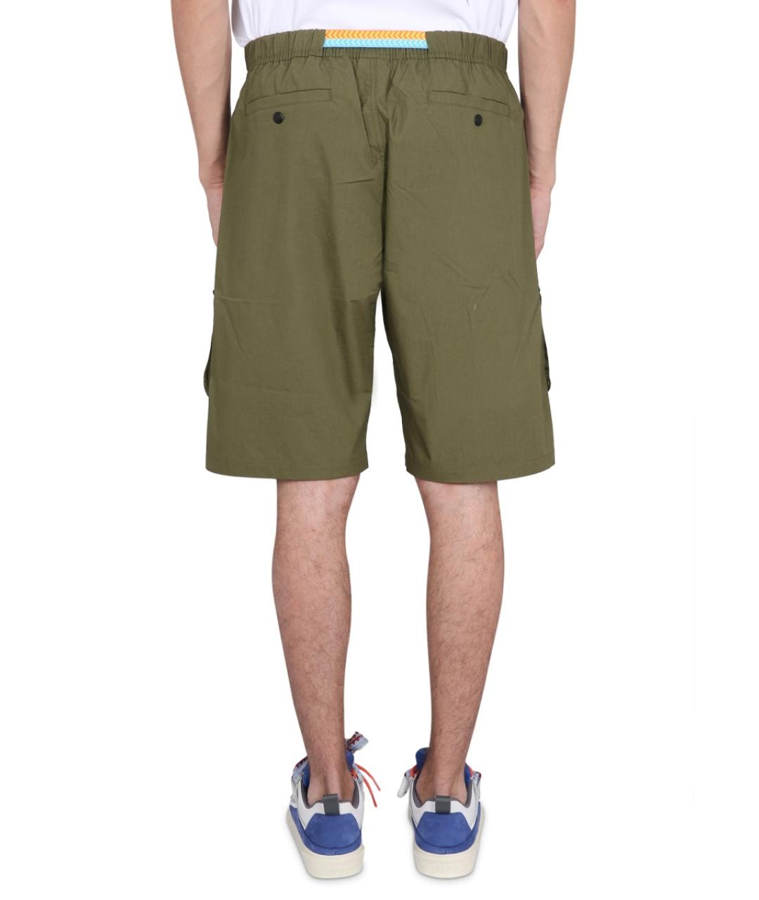 MARCELO BURLON Мульти хлопковые шорты, фото 4