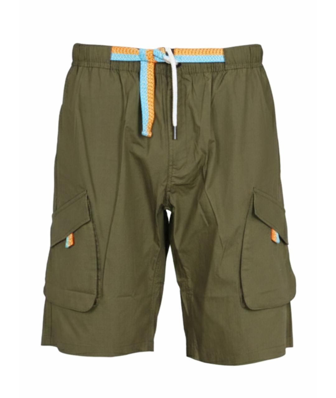 MARCELO BURLON Мульти хлопковые шорты, фото 1