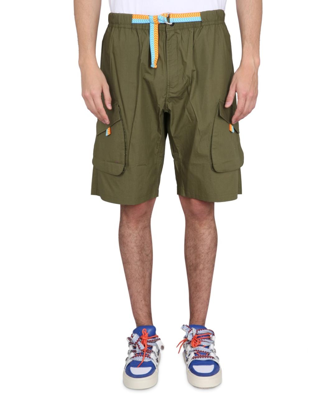 MARCELO BURLON Мульти хлопковые шорты, фото 5