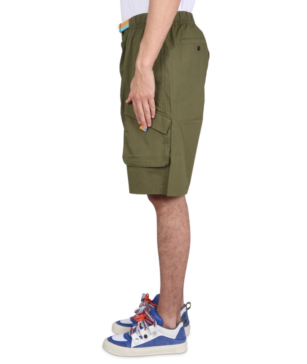 MARCELO BURLON Мульти хлопковые шорты, фото 3