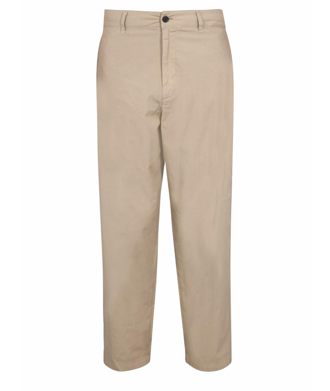 DEPARTMENT 5 Бежевые повседневные брюки, фото 1