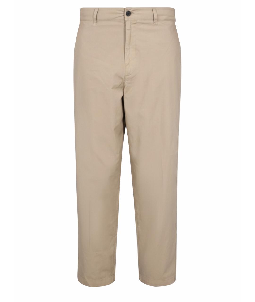 DEPARTMENT 5 Бежевые повседневные брюки, фото 5