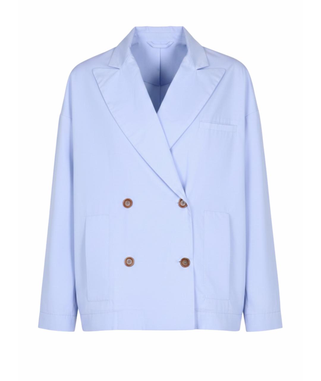 JEJIA Голубой хлопковый жакет/пиджак, фото 1