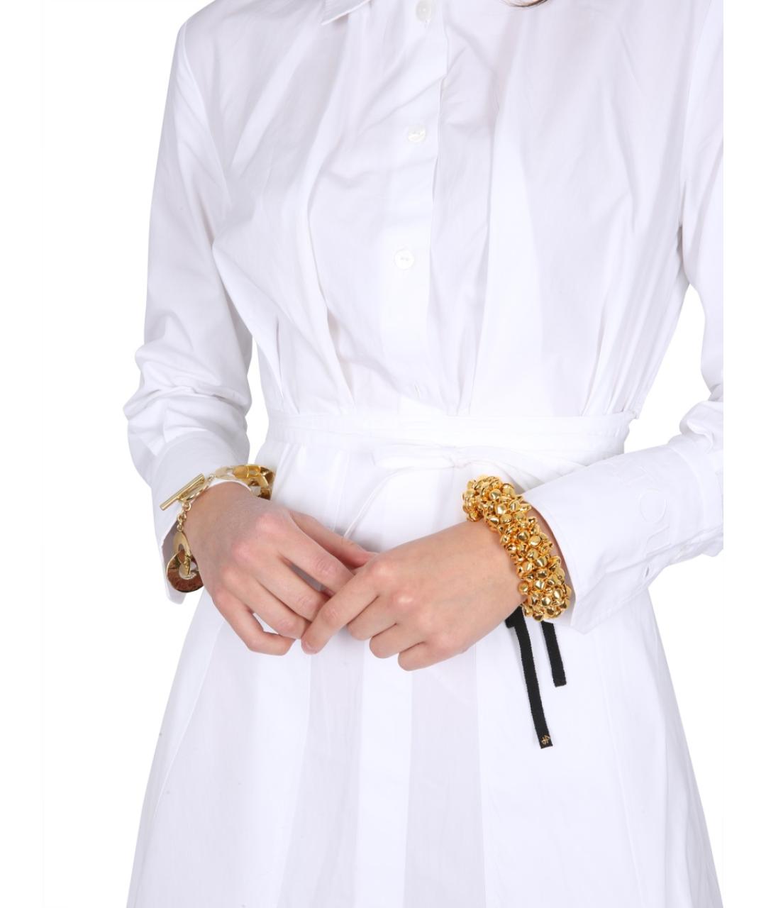 PATOU Белое хлопковое повседневное платье, фото 4