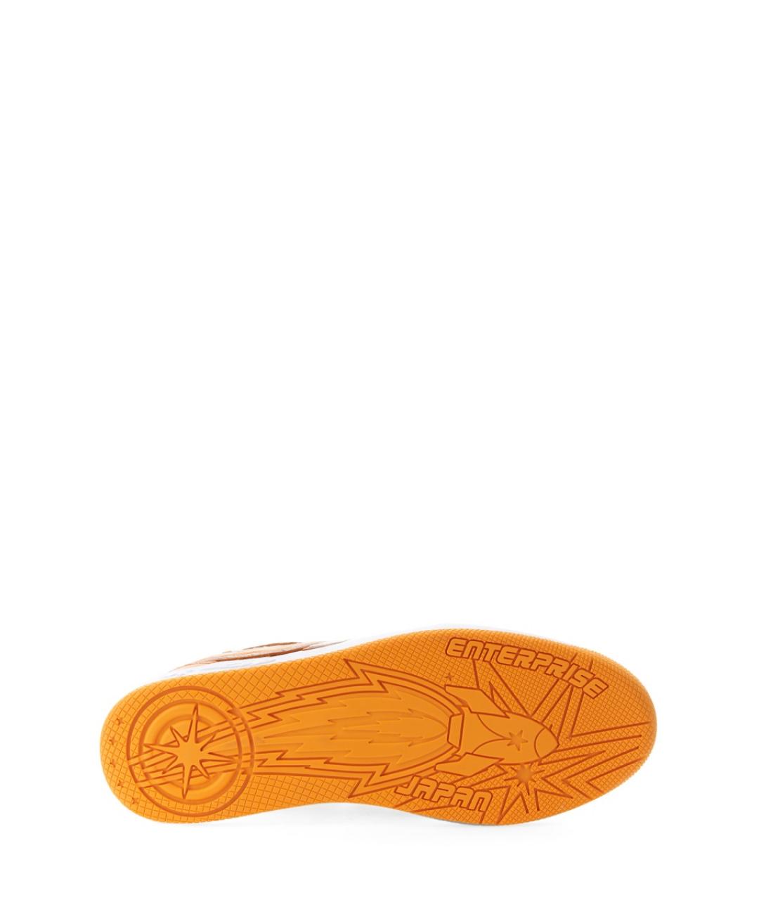 ENTERPRISE JAPAN Мульти кожаные низкие кроссовки / кеды, фото 5